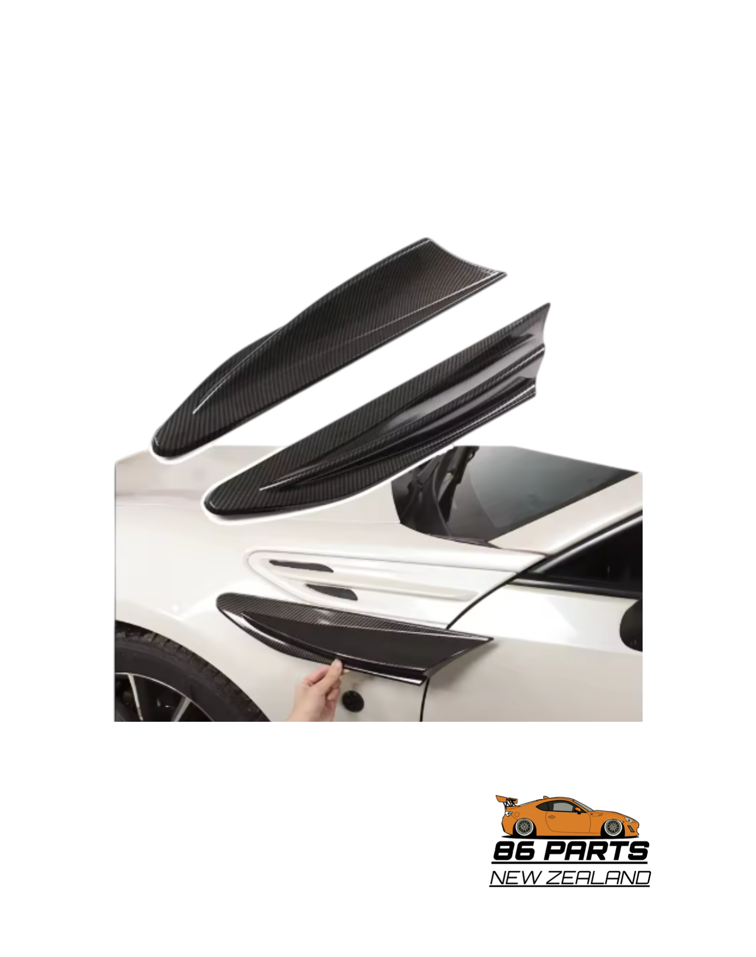New Fender Badge/Fin For Toyota 86 / Subaru BRZ (2012-2021)