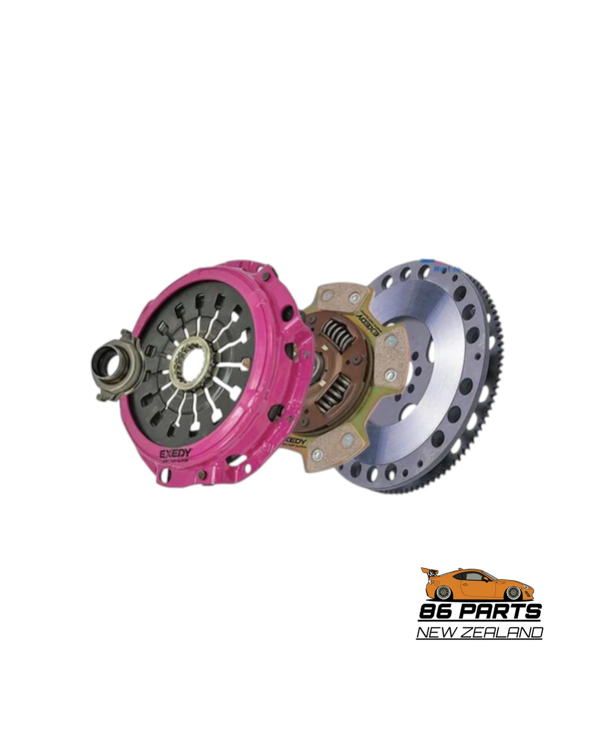 Exedy Sports Heavy Duty Button Clutch Kit With Lightweight Flywheel For 86 / BRZ (12-21)