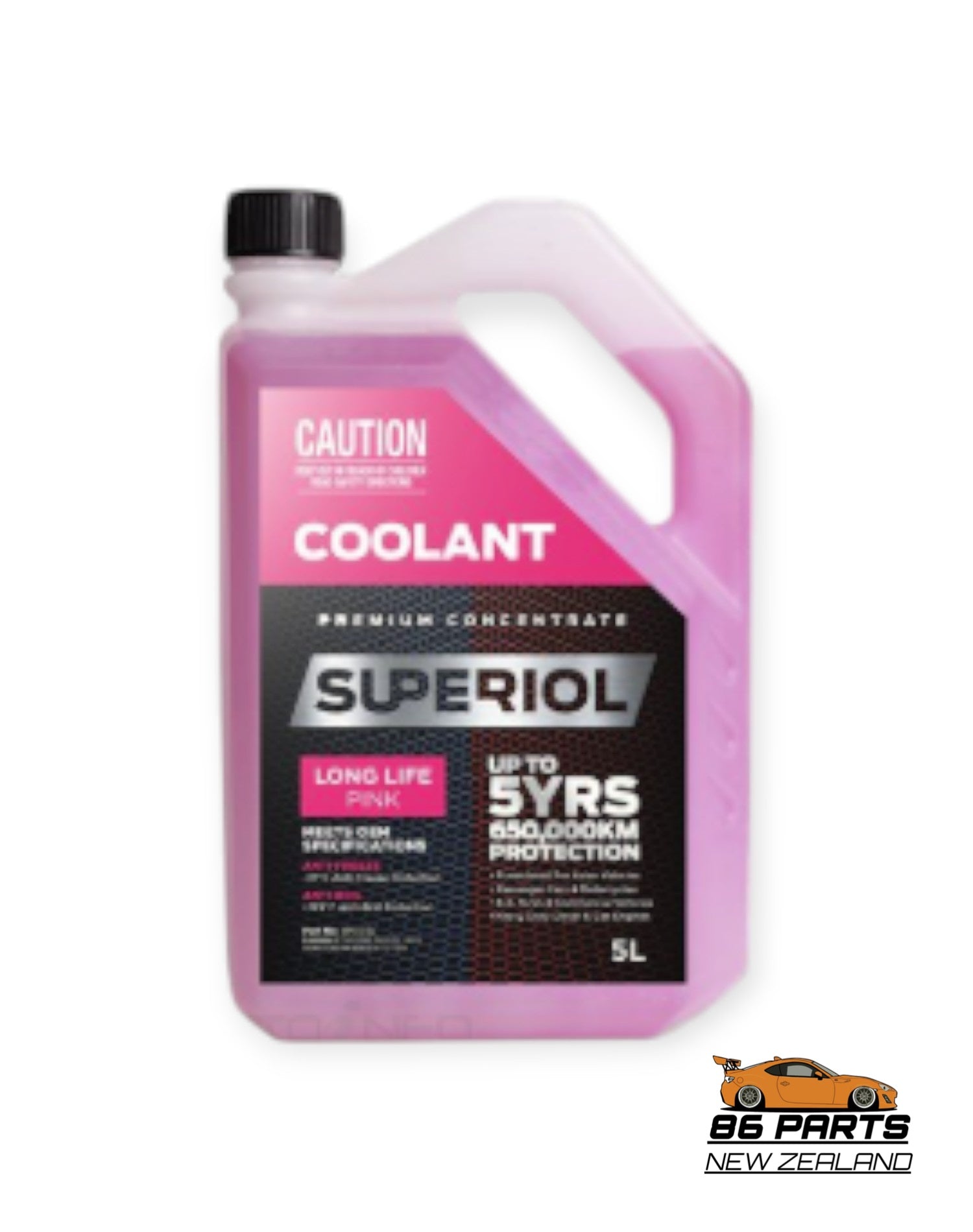 Superiol Long Life Coolant Pink