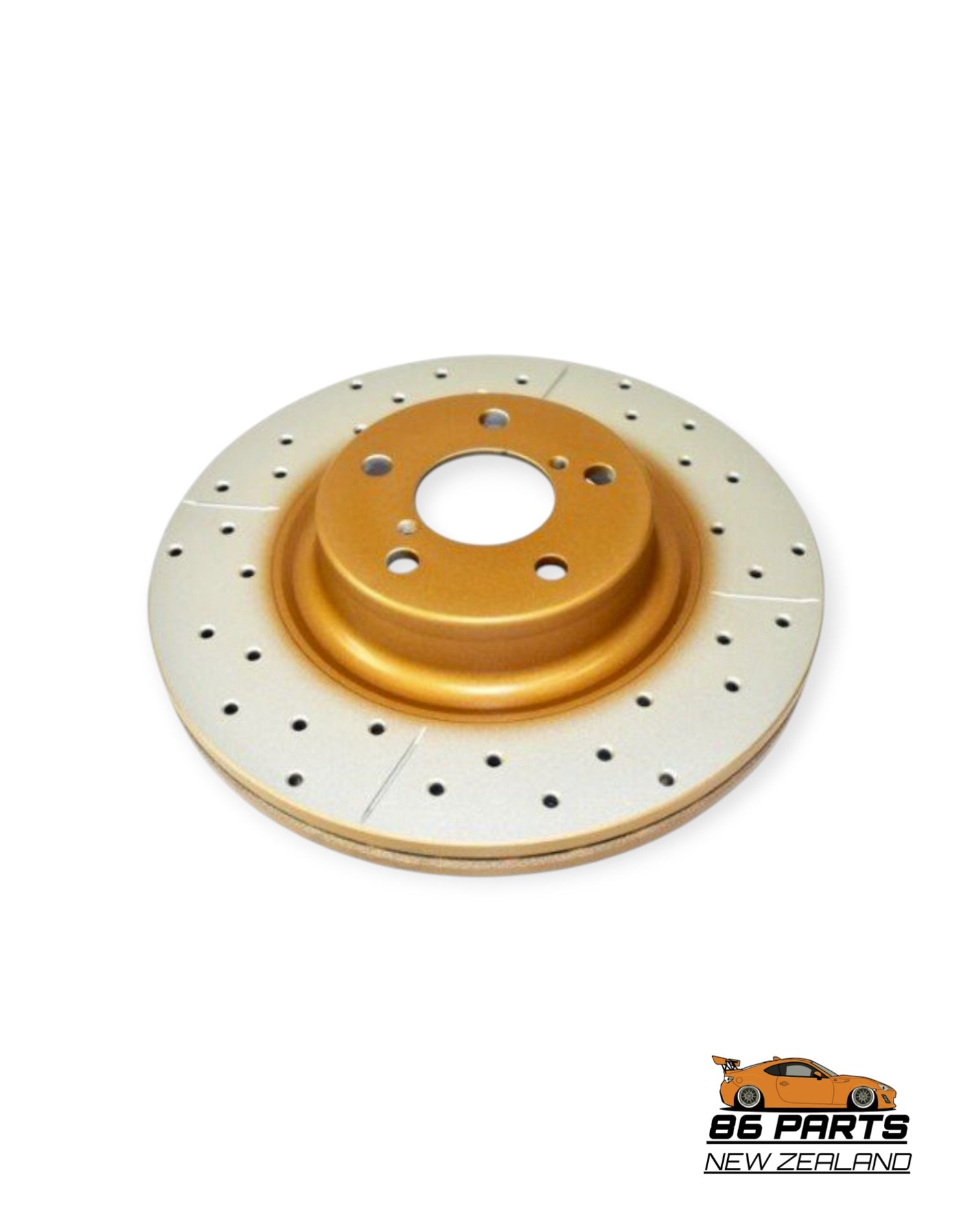 DBA Cross Drilled 294mm Front Brake Rotor For Performance Model GT86/BRZ [Aftermarket]