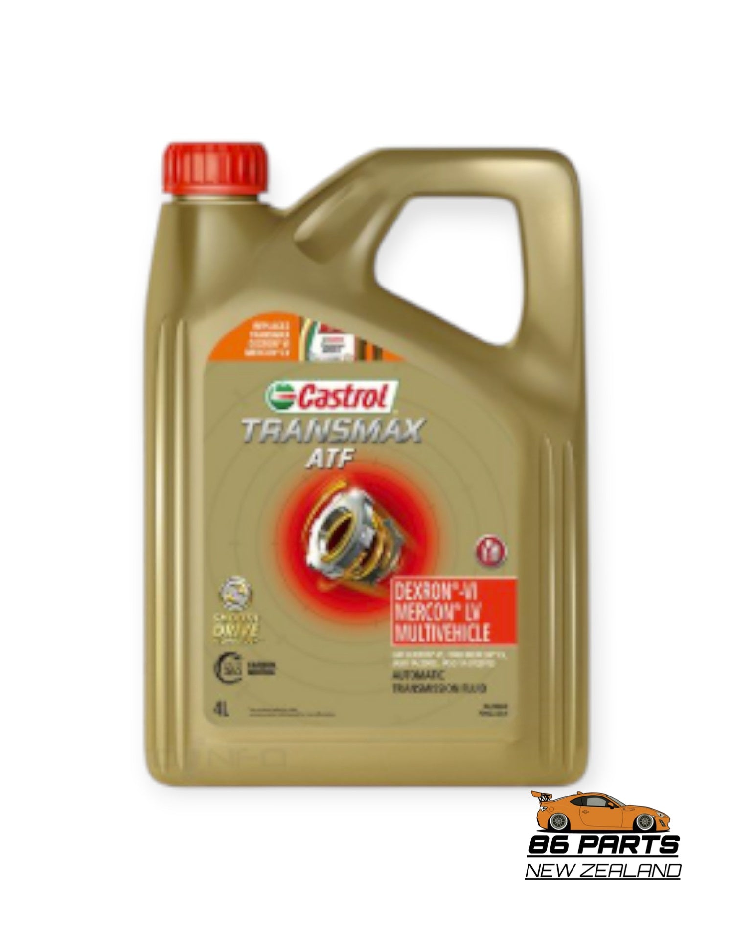 Castrol Transmax Automatic Gearbox Oil 4 Litres