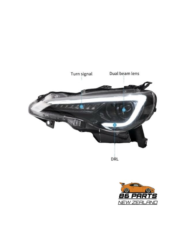 VLAND LED Headlights For 86/BRZ 12-21 (V1)