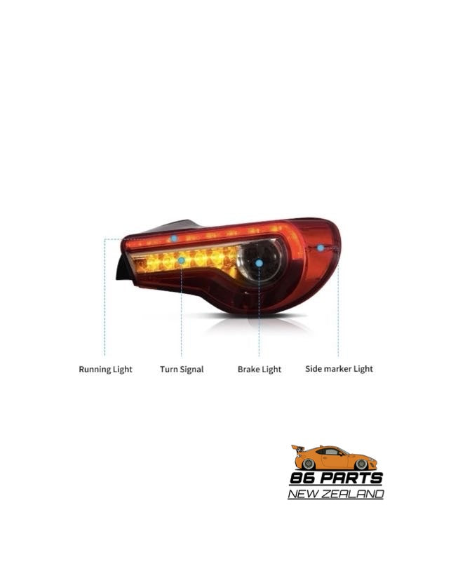 VLAND LED Tail Lights For 86/BRZ 12-21 (V1/Eye Type)