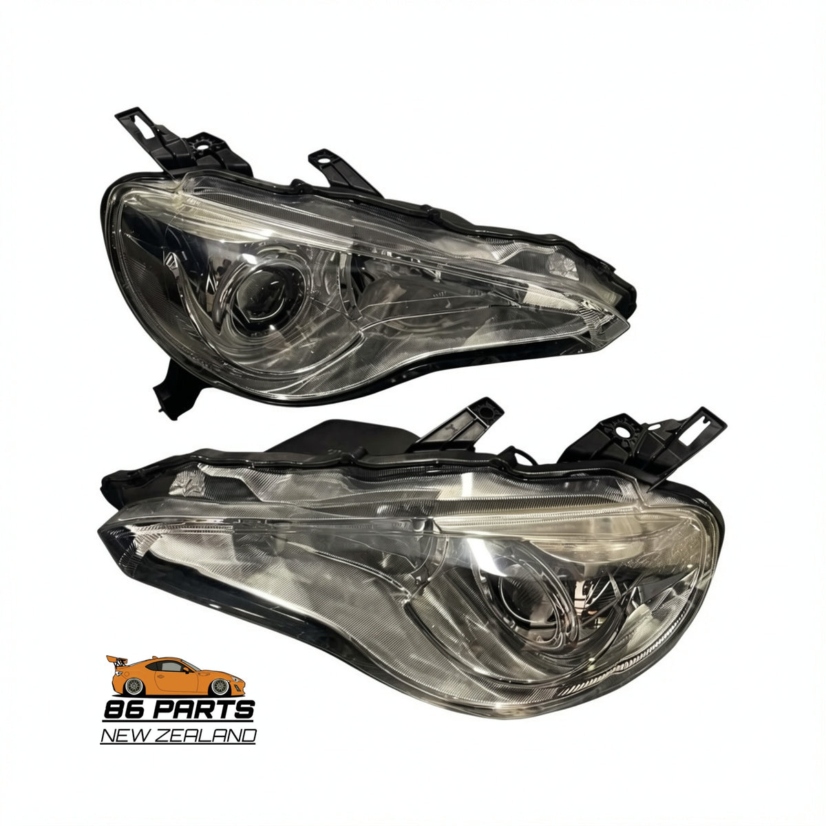 Headlight For Early Base Model Toyota 86 (12-17) (Chrome Inner) (Used)