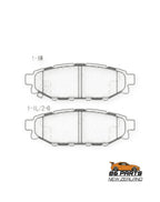 C Plus Rear Brake Pad For GT86/BRZ [Aftermarket]