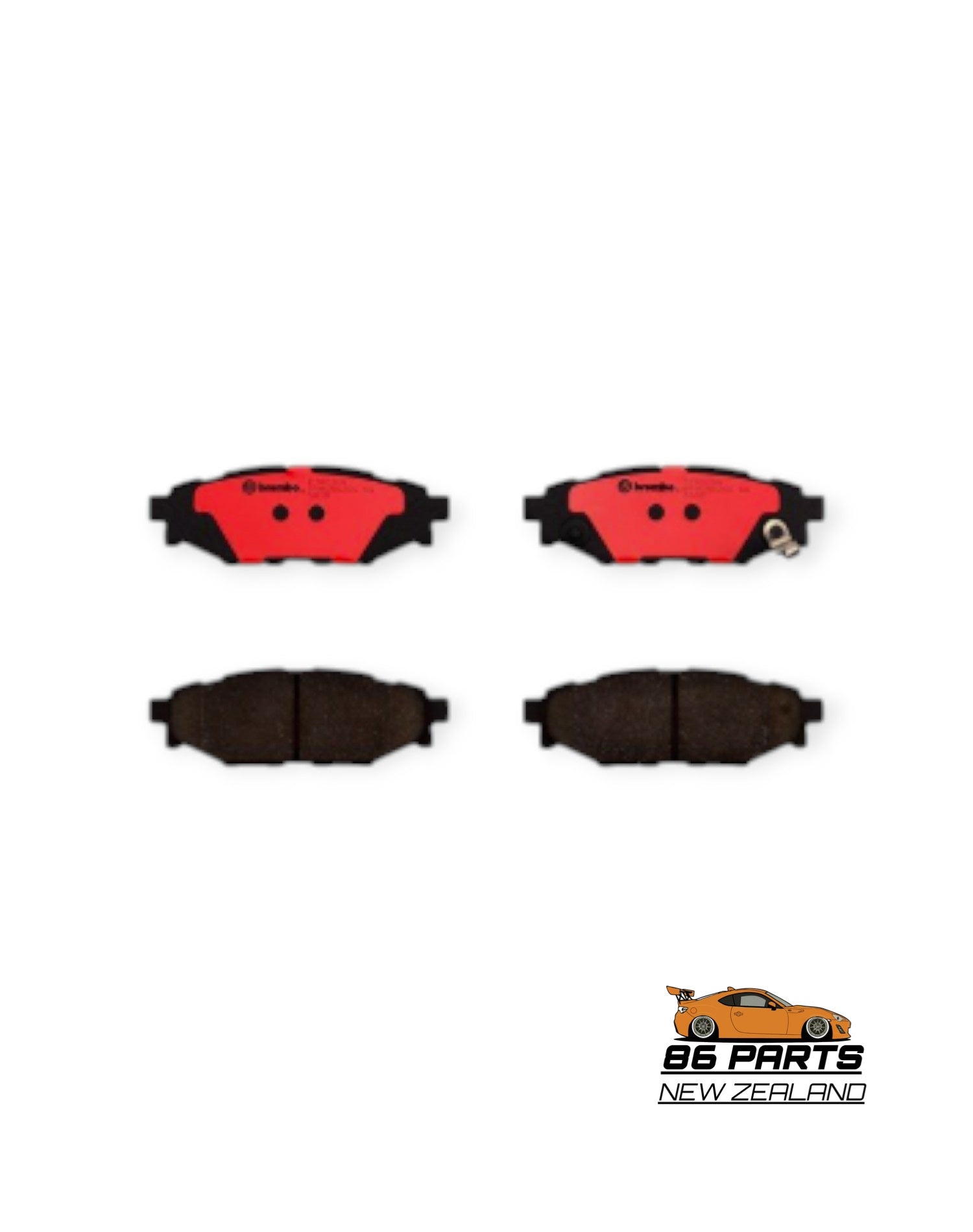 Brembo Rear Brake Pad Set For GT86/BRZ [Aftermarket]