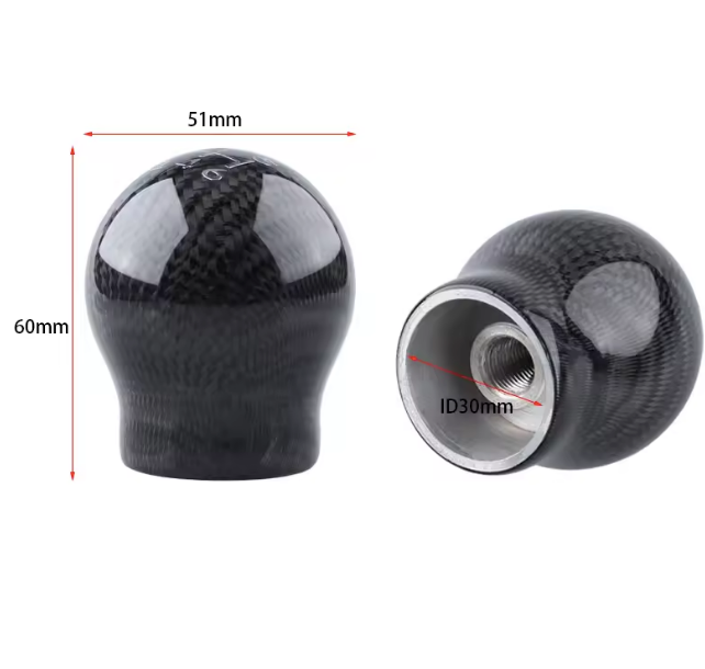 Carbon Fibre Shift Knob (Blank, 5spd, 6spd)