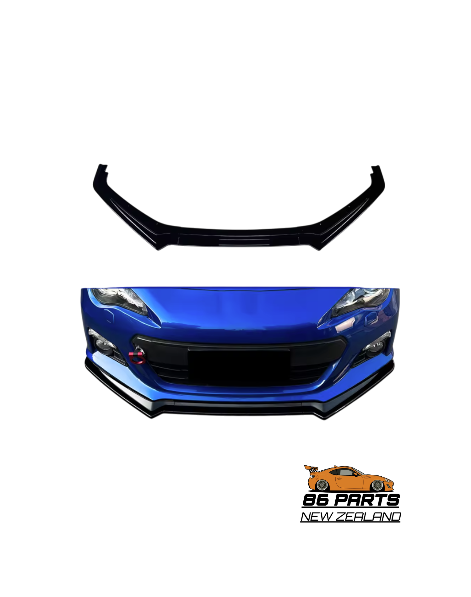 Front Bumper Lip Kit Extension For 2012-2016 BRZ