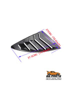 Rear Quarter Window Louver Cover For GT86/BRZ