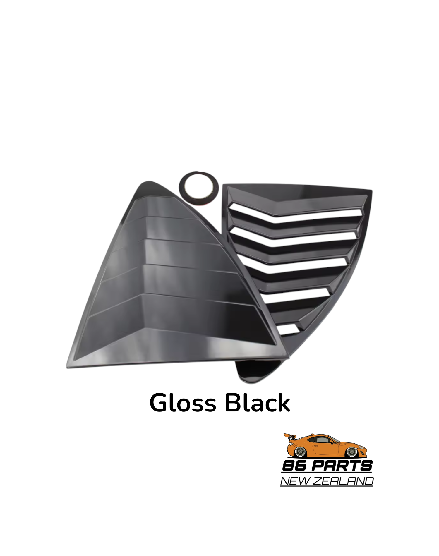 Rear Quarter Window Louver Cover For GT86/BRZ
