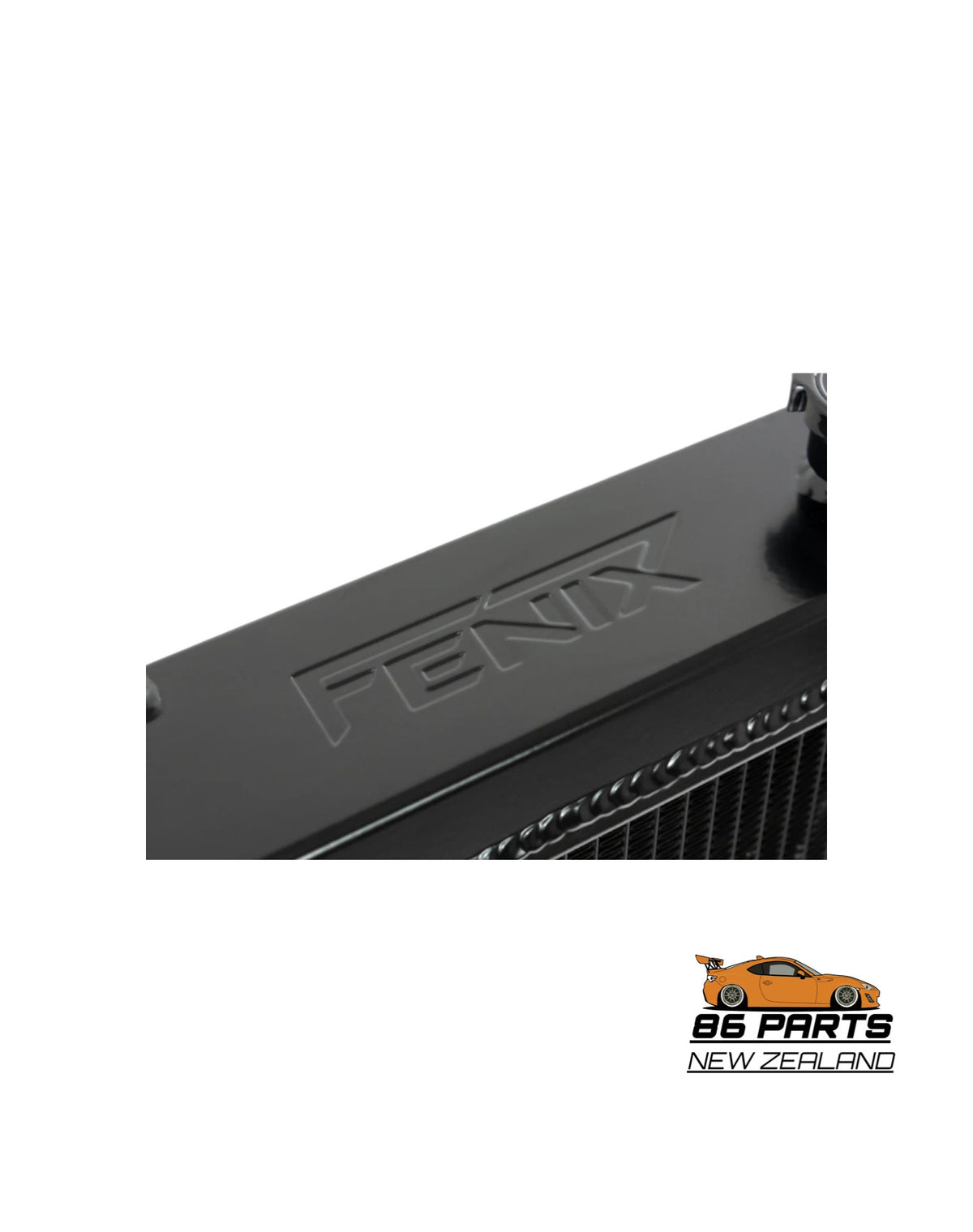 Gt86 Rear Mount Radiator Fenix Performance Aluminium Radiator - Toyota GT86 / Subaru BRZ 2012 ...