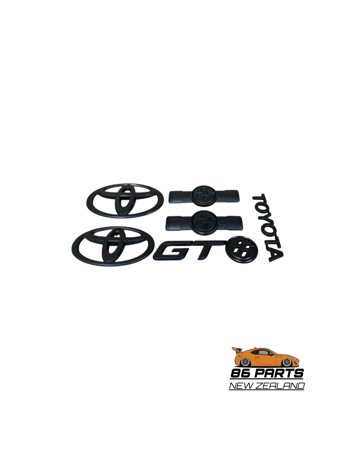 Blacked Out Badges For GT86 2012-2016 and 2017-2019
