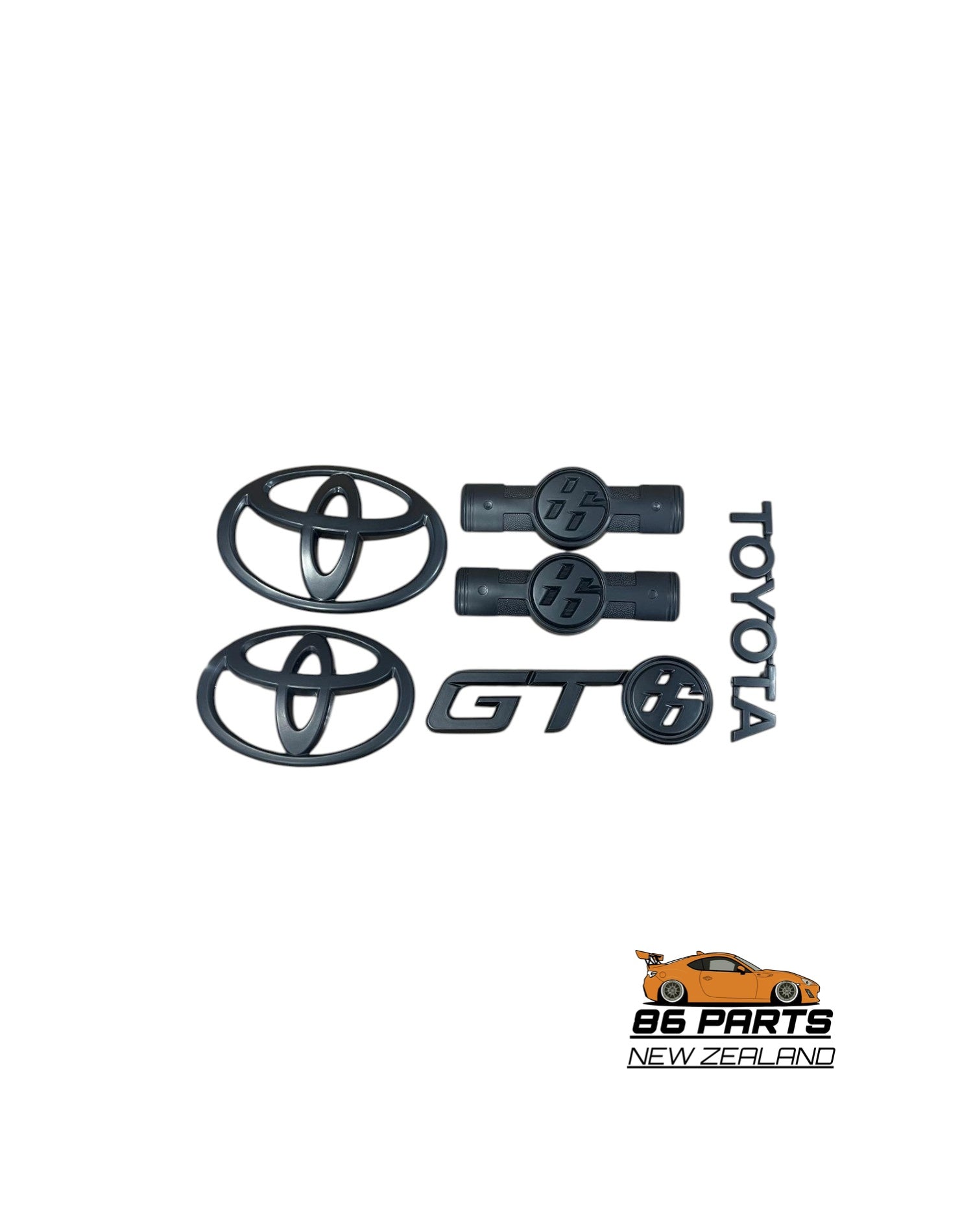 Blacked Out Badges For GT86 2012-2016 and 2017-2019