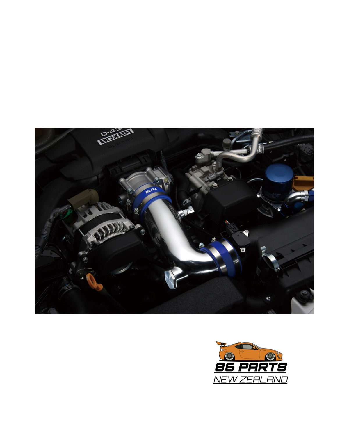 Blitz Air Intake Pipe For 86 / BRZ (New) (Aftermarket) (12-16)