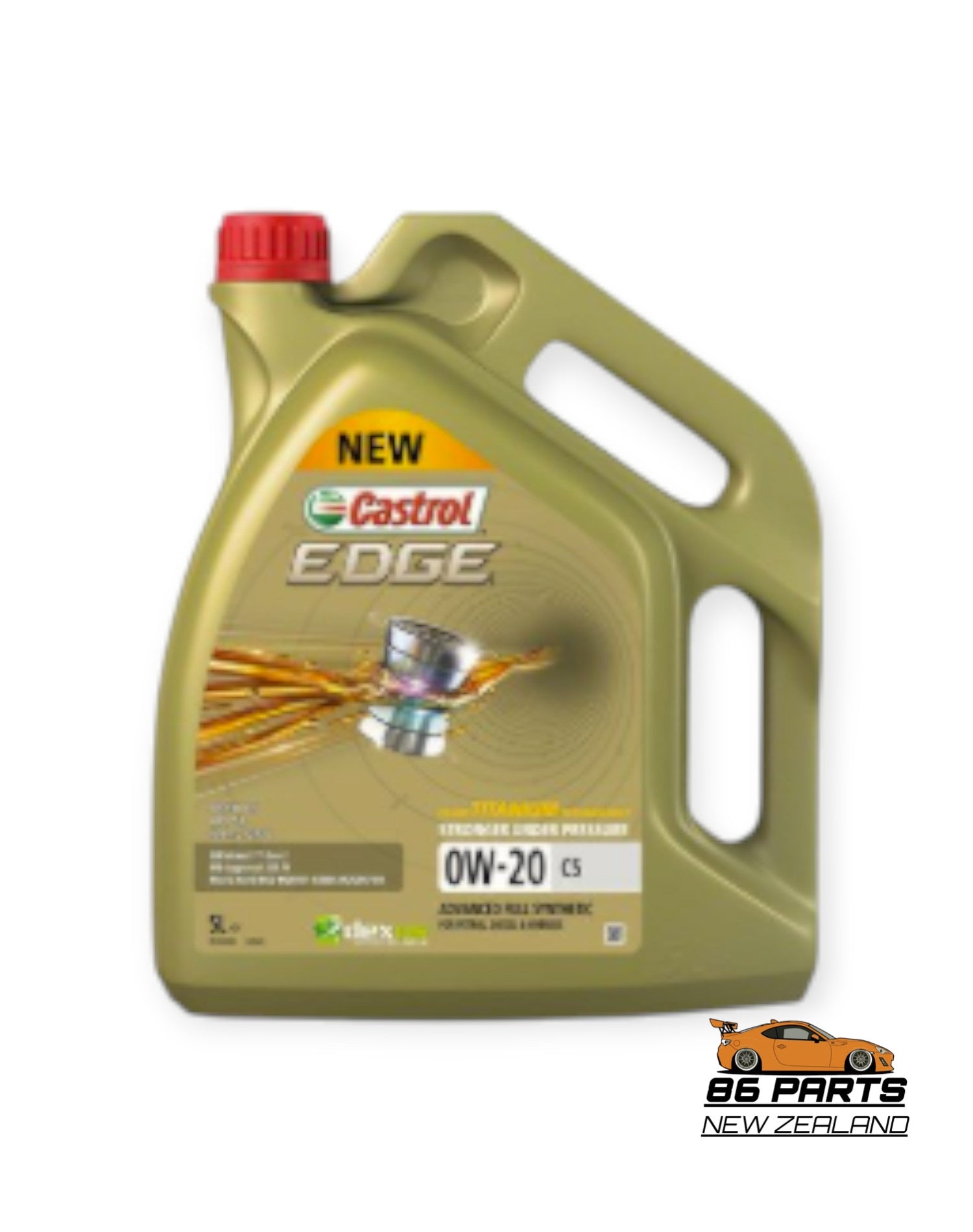 Castrol Edge 0w-20 C5 Engine Oil 5 Litres